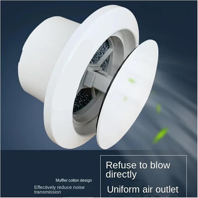 Circular Press Type Air Inlet, Adjustable Exhaust Outlet, Dustproof Fresh System - Image 5
