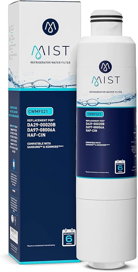 Mist HAF-CIN/EXP Refrigerator Water Filter Replacement by MistWaterAirFilters
