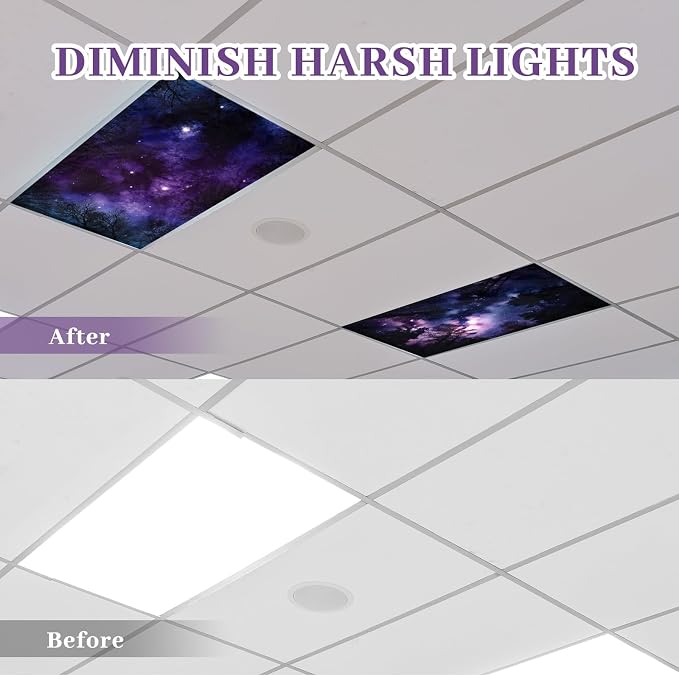 Tujoe 2 Pcs Fluorescent Light Covers - Image 3