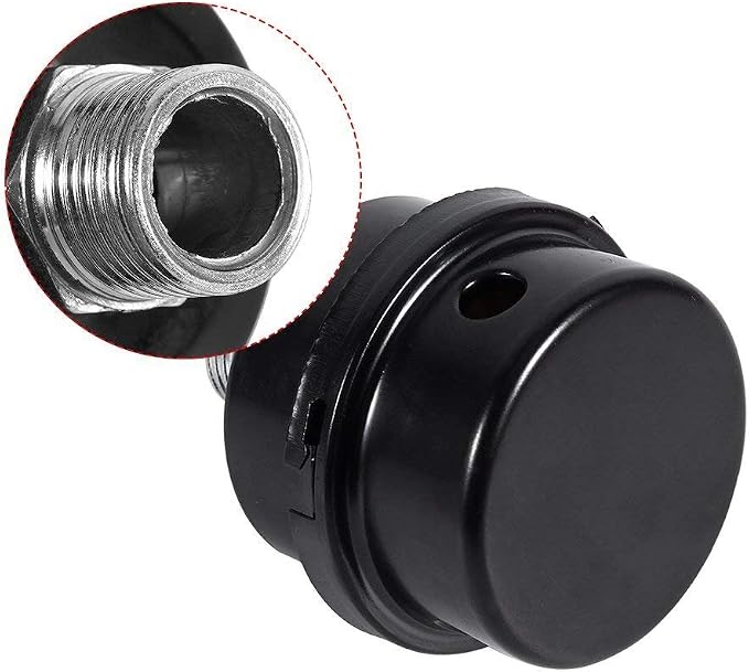 2PCS Metal Intake Filter Sound Muffler - Image 2