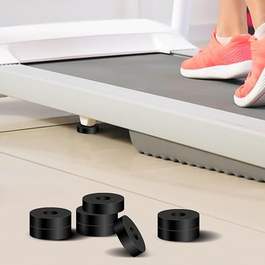 8P Rubber Isolation Pads Thick Anti-Vibration Rubber Washers1.5 in OD 0.5 in ID - Image 4