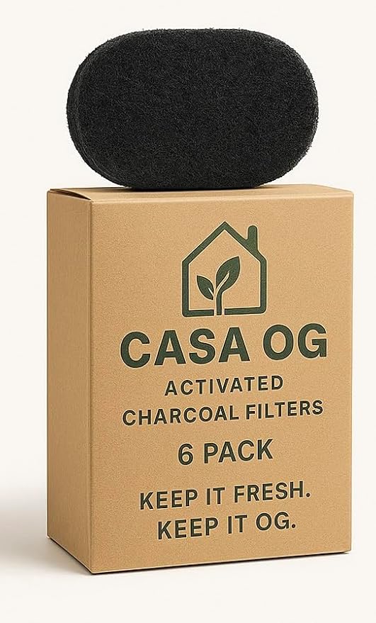 6 Pack Compost Bin Charcoal Filters by Unknown