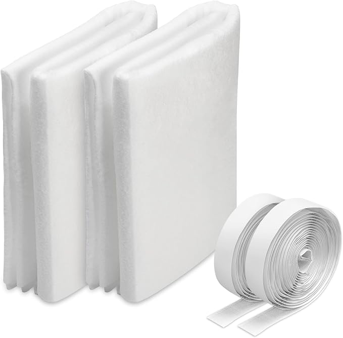 UCINNOVATE MERV 13 Filter Media 20"x90", 2 Pack 12.5 Ft² Cut to Fit by UCINNOVATE