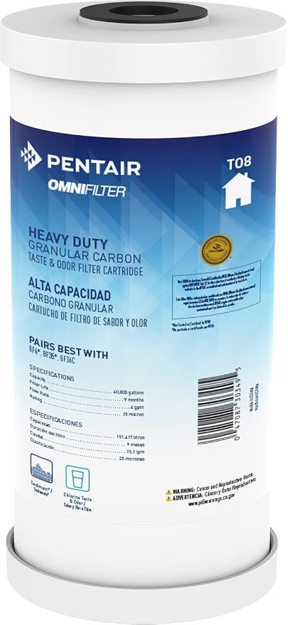 Pentair OMNIFilter TO8 Carbon Water Filter, 25 Micron by PentairOmniFilter
