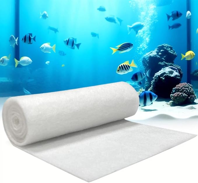 Aquarium Filter Floss 12"x72"x0.13" Filter Floss by GourragePro