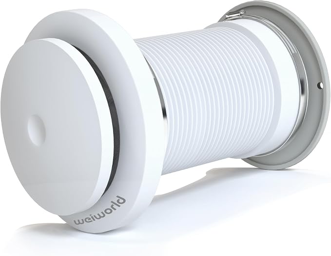 Passive Air Vent 4 Inch Through Wall, Fresh Air Intake Vent by weiworld