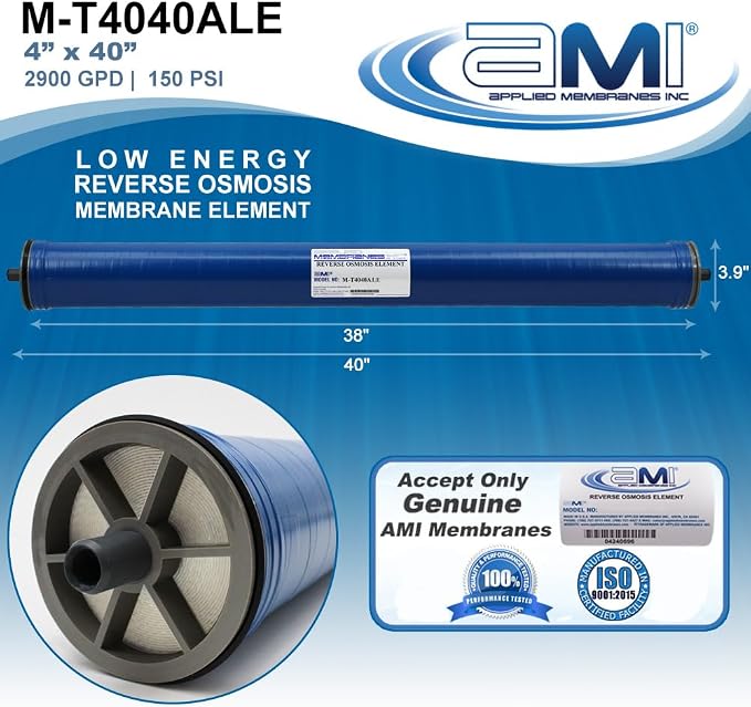 4x40 Low Energy Reverse Osmosis Membrane Element - Image 3