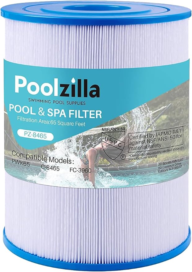 Poolzilla 1-Pack Spa Filter Cartridge Replacement by Poolzilla