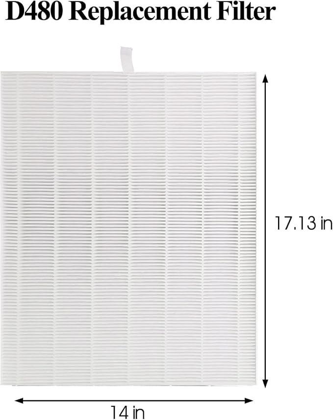 3 Pack D480 Replacement Filter Compatible - Image 6
