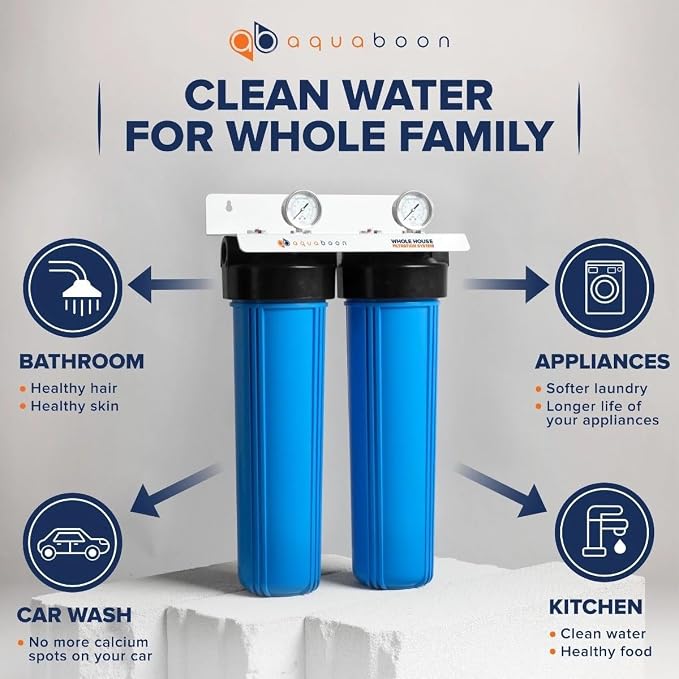 Aquaboon 2-Stage Whole House Water Filtration System - Image 7