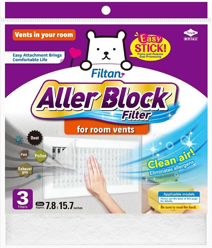 Aller Block Room Vent Filters – Anti-Allergenic, Captures Dust & Pollen - Image 8