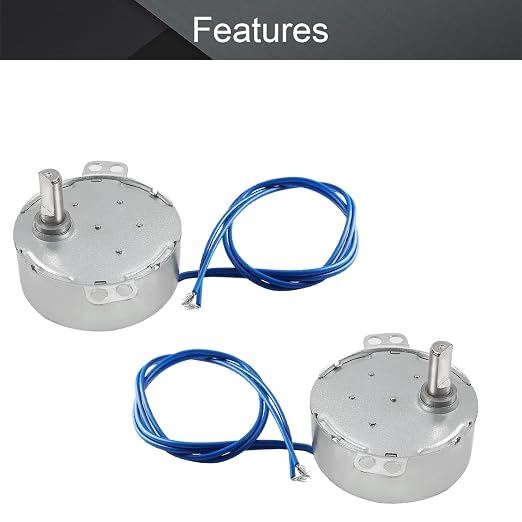 Fielect 2Pcs Synchronous Motor AC 110V 2.5-3RPM Turntable Motor Synchron Motor - Image 4