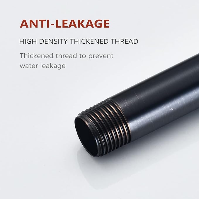 RP61058-RB for 6 inches Anti-leakage Ceiling Wall Mounted Shower Arm and Flanged for American Standard, Venetian Bronze