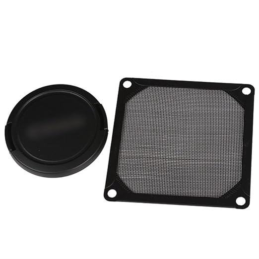 BQLZR Black 80 X 80mm PC Computer Chassis Fan Filter Mesh Metal Strainer - Image 3