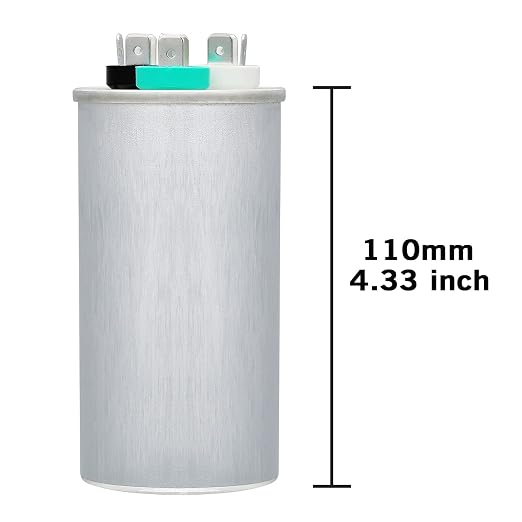 VEXUNGA 70/10 uF 70+10 MFD 370VAC or 440VAC Dual Run Start Round A/C Capacitor - Image 2