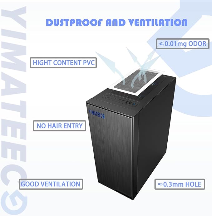 Dust Filter PC 360mm Magnetic Fan Dust Mesh Filter - Image 5