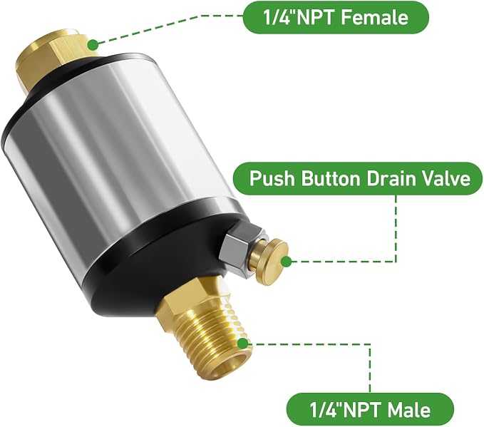 Watflow Air Compressor Water Separator Filter - Image 4