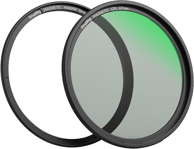 SmallRig 67mm Magnetic Circular Polarizers Filter + 67mm Threaded Filter Ring - Image 9
