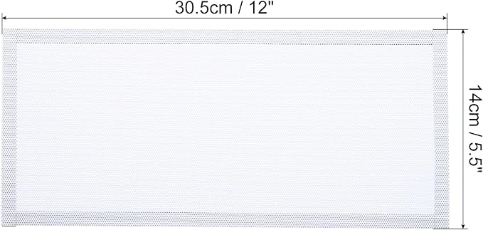 PATIKIL 5.5"x12" Magnetic Vent Cover, 6 Pack Floor Wall Air Registers Cover - Image 2