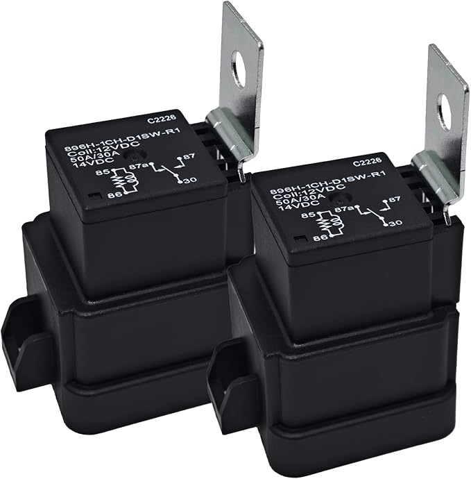 896H-1CH-D1SW-R1 Automotive Relay, 12VDC 50A SPDT Power Relay, Replacement by CasalyticsOfficals