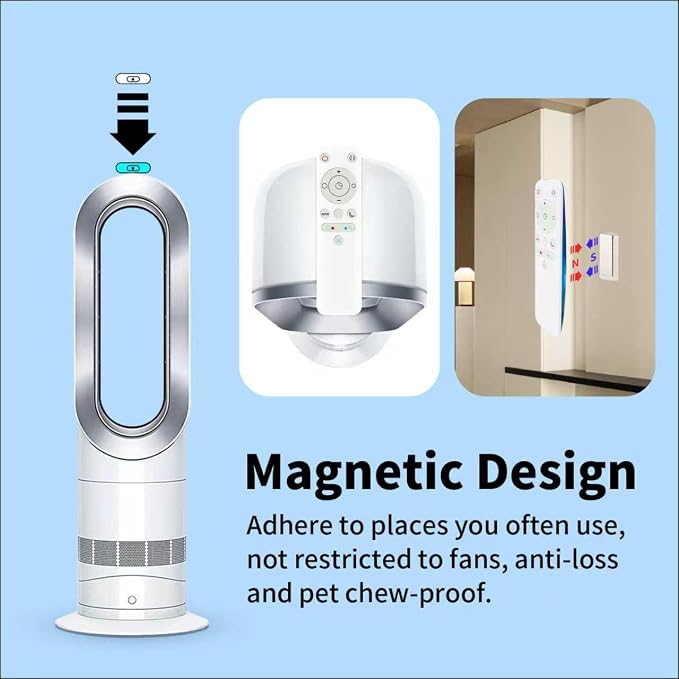 Upgrade Glowing Remote Control Replacement No Setup Compatible - Image 4