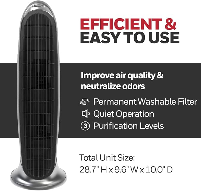 Honeywell HFD-120-Q QuietClean Air Purifier - Image 3