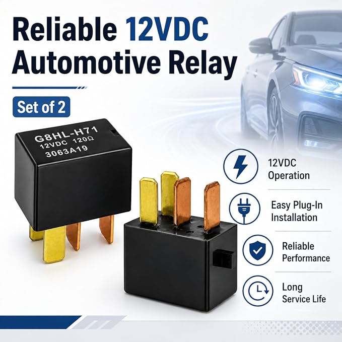 4 Pcs Relay G8HL-H71-12VDC Automotive Relay 39794-SDA-A03 39794-SDA-A05 - Image 3