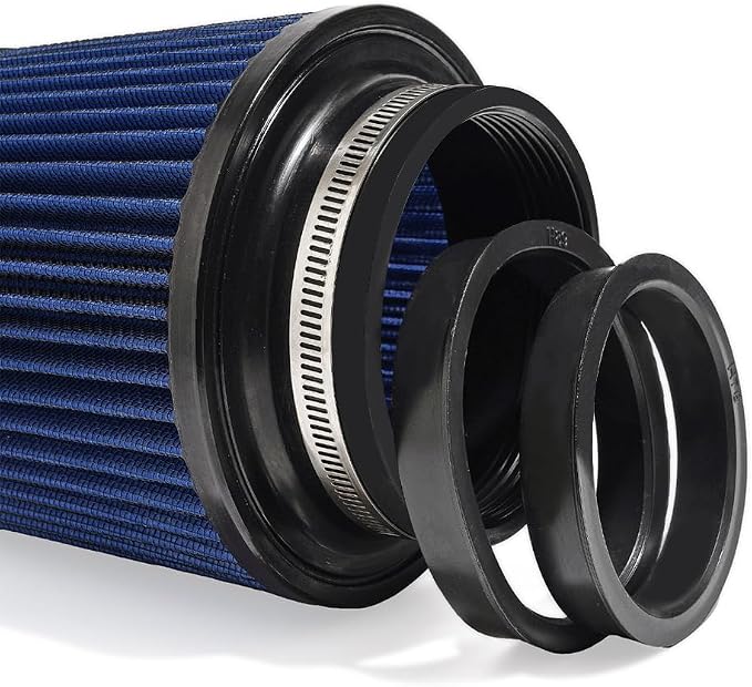 3" 3.5" 4" Inlet Car Replacement Cold Air Intake Filter 76mm 89mm 102mm 3 Sizes - Image 6