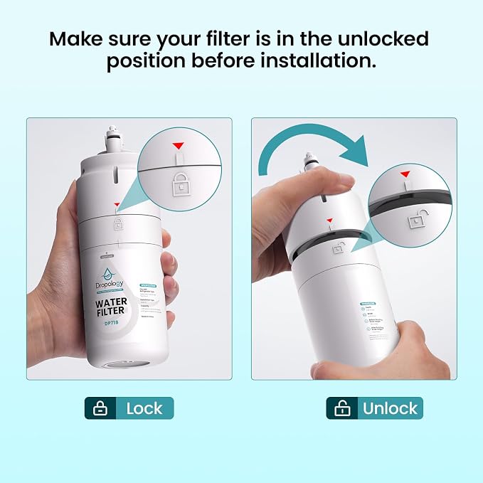 Dropology EDRARXD1 Refrigerator Water Filter Replacement Compatible - Image 2