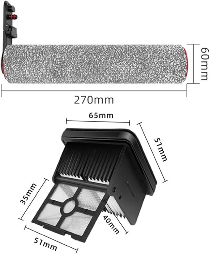 Main Roller Brushes Filter，Compatible - Image 3