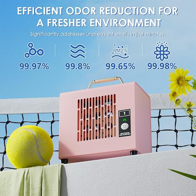 Portable Ionic Air Purifier, Hassle-Free Design, Type-C Rechargeable, 6-Hour - Image 6