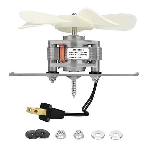 S99080199 Bathroom Exhaust Motor – 80 CFM, 4.0 Sones Powerful Vent Fan Motor by Unknown