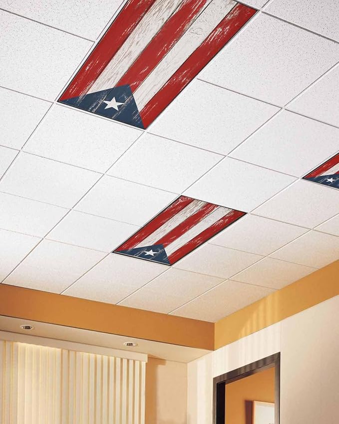 4PCS Fluorescent Light Covers Lampshade Ceiling Lights - Image 2