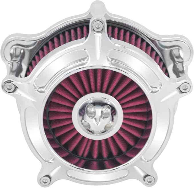 HDBUBALUS Motorcycle CNC Spike Air Cleaner Air Filter Intake System Filter - Image 7