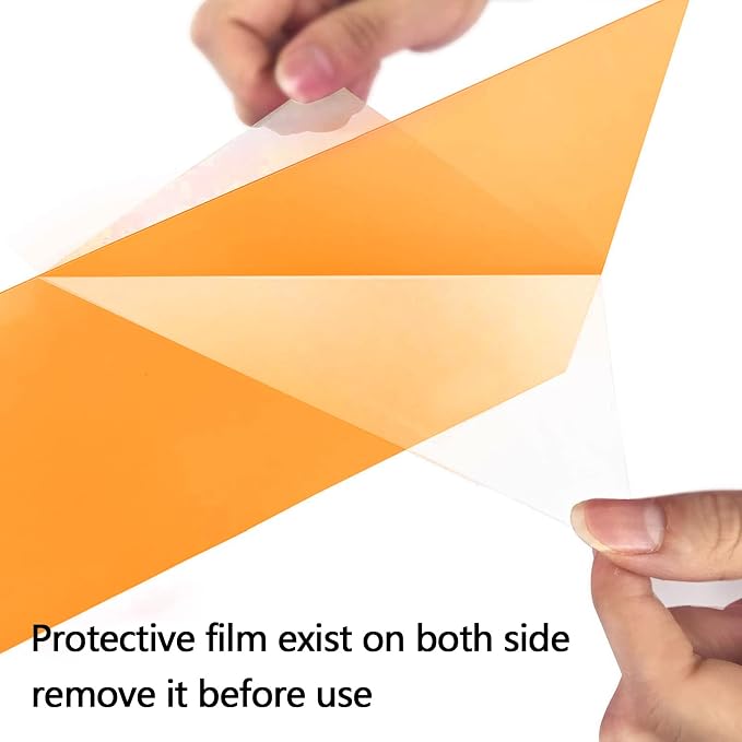 Sakolla 10Pcs Colored Lighting Gel Filters, Correction Gel Light Filter - Image 3