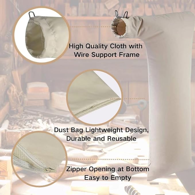 Table Saw Dust Collector Bag Compatible - Image 4