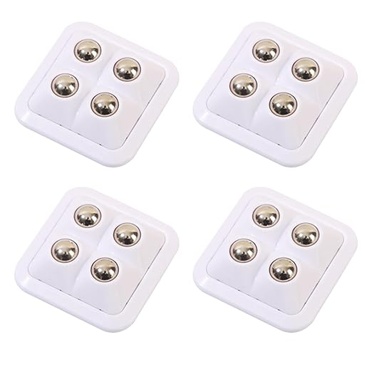 Self Adhesive Mini Caster Wheels 360° Swivel by YSKmanhuo