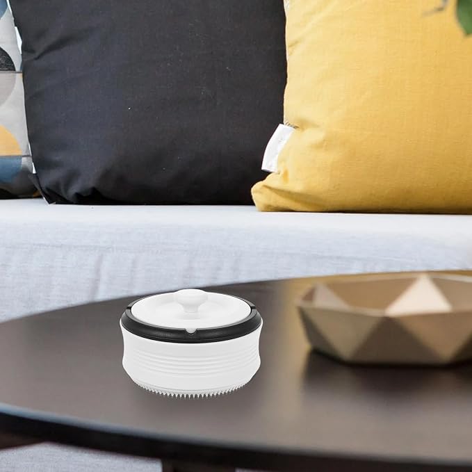 ARTIBETTER Smart Ashtray for Home and Office, Ivory White Rechargeable Auto Ash - Image 6