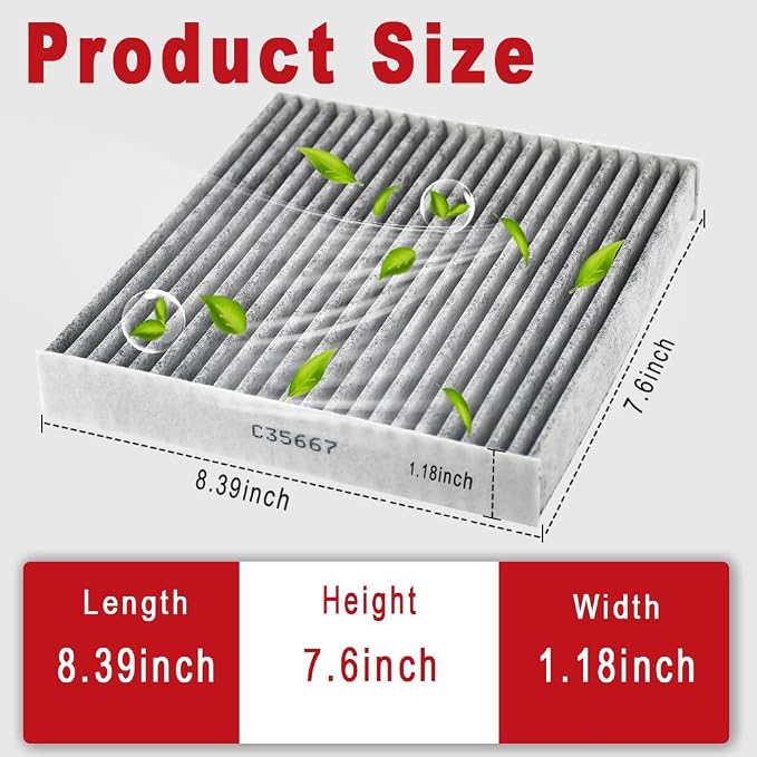 Cabin Air Filter Compatible - Image 5