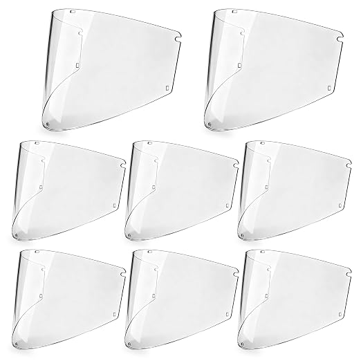 8 Pcs Face Shield Replacement Window Compatible by Unknown