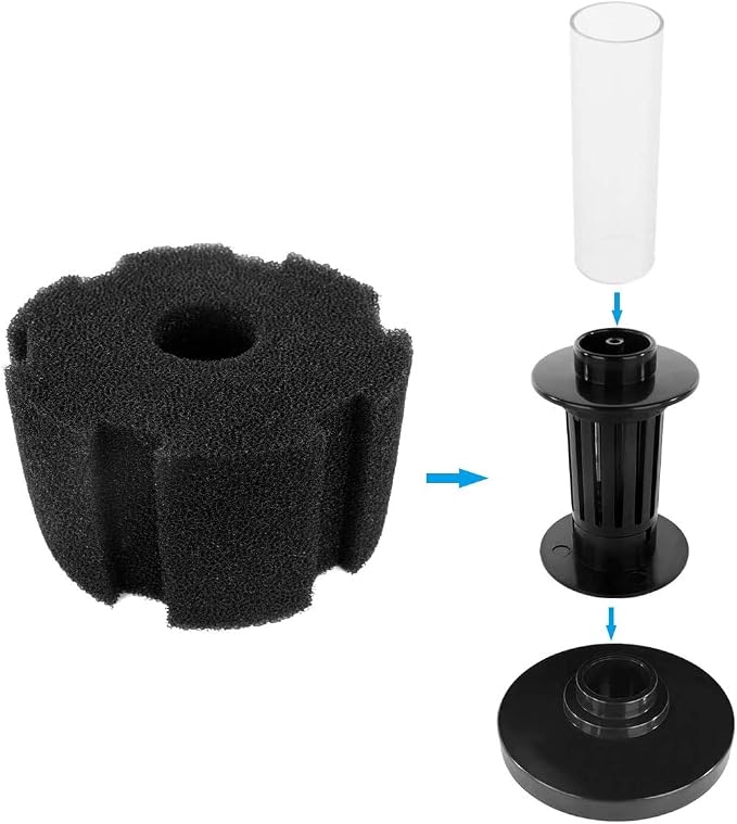 XY-280 Bio Fish Aquarium Medium Cylinder Soft Sponge Water Filter - Image 2