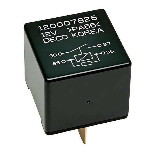 120007826 12V 40A 4-Pin Air Conditioning Fan Relay Normally Open - Image 4