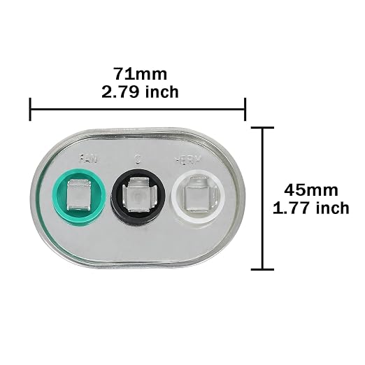 VEXUNGA 45/5 uF 45+5 MFD 370V 440V 450V Oval Dual Run Start AC Capacitor 45 5 - Image 3