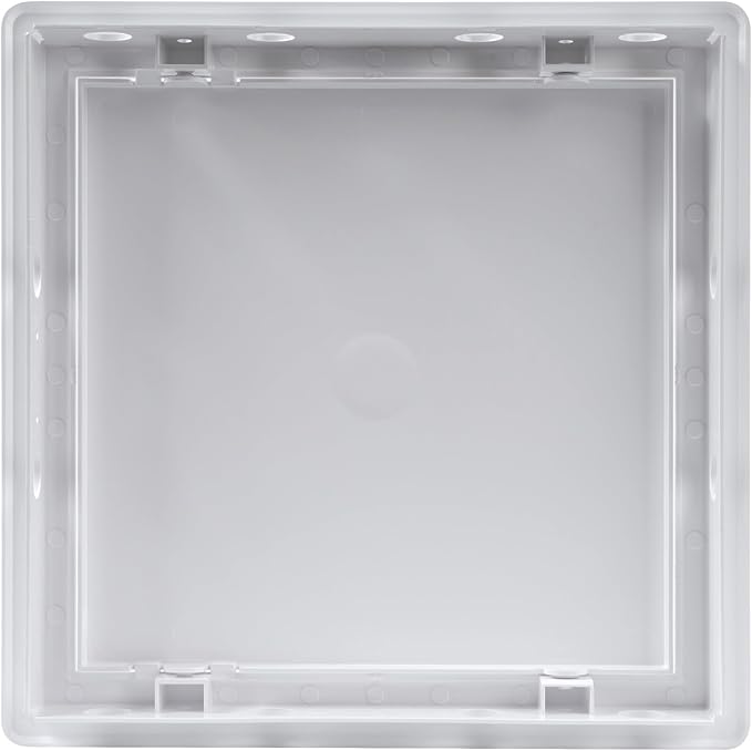 Vent Systems 8x8 Access Panel - Easy Access Doors - ABS Plastic - Access Panel for Drywall, Wall and Ceiling Electrical and Plumbing Service Door Cover - Exterior Dimensions 8.7x8.7 Inches
