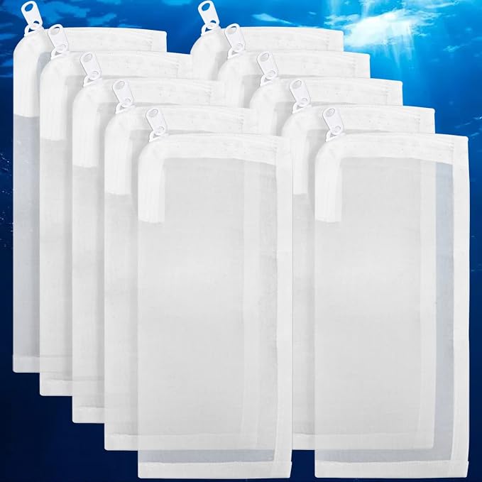 Segarty Media Bags for Aquarium Filter, 10 Pack 0.15mm Extra Fine Mesh 7.7 x 3 - Image 7