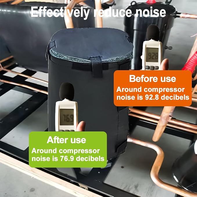 10-15db Noise Reduction Air Conditioner Compressor Sound Blanket, Ac Compressor - Image 2