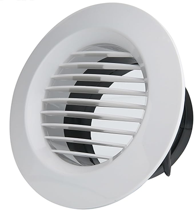Round Fresh Air System Accessories, 200mm ABS Material, High-Efficiency by Unknown