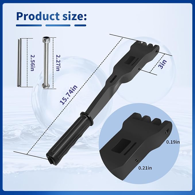 ECX1040 DE Pool Filter Bump Handle Assembly Compatible - Image 7