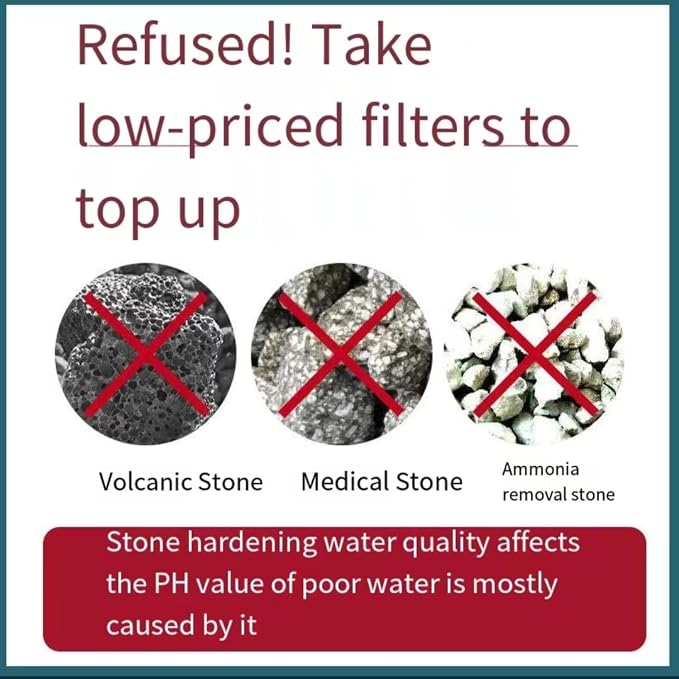 1000g, 2.2lb【No ore】 Aquarium bio Media, 6 in 1 Ceramic Filter Media - Image 4
