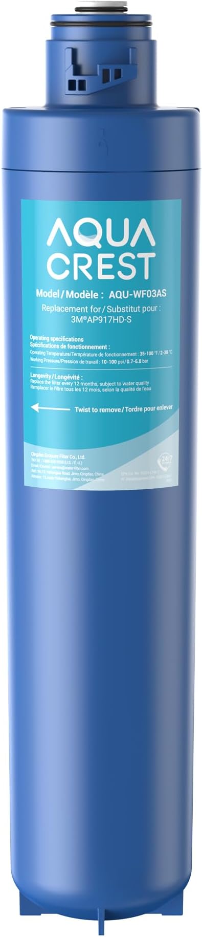 AQUA CREST W03AS Whole House Water Filter, Replacement by AQUACREST